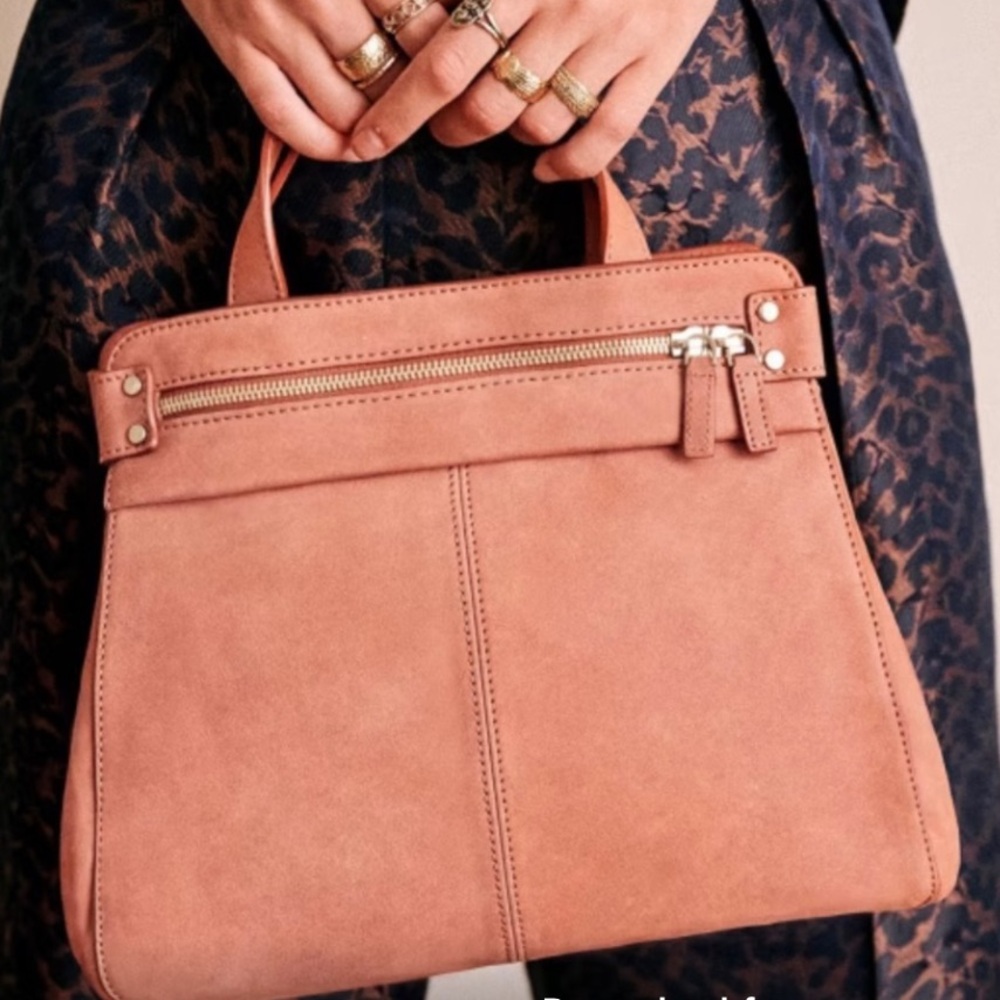 Sezane Petite Sam Bag in Blush